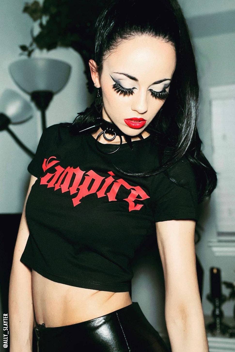 Sono un vampiro Crop Top