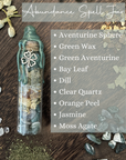 Moondust and Raven - Barattolo Abundance Spell, Barattolo Intention, Bottiglia Witch's Spell