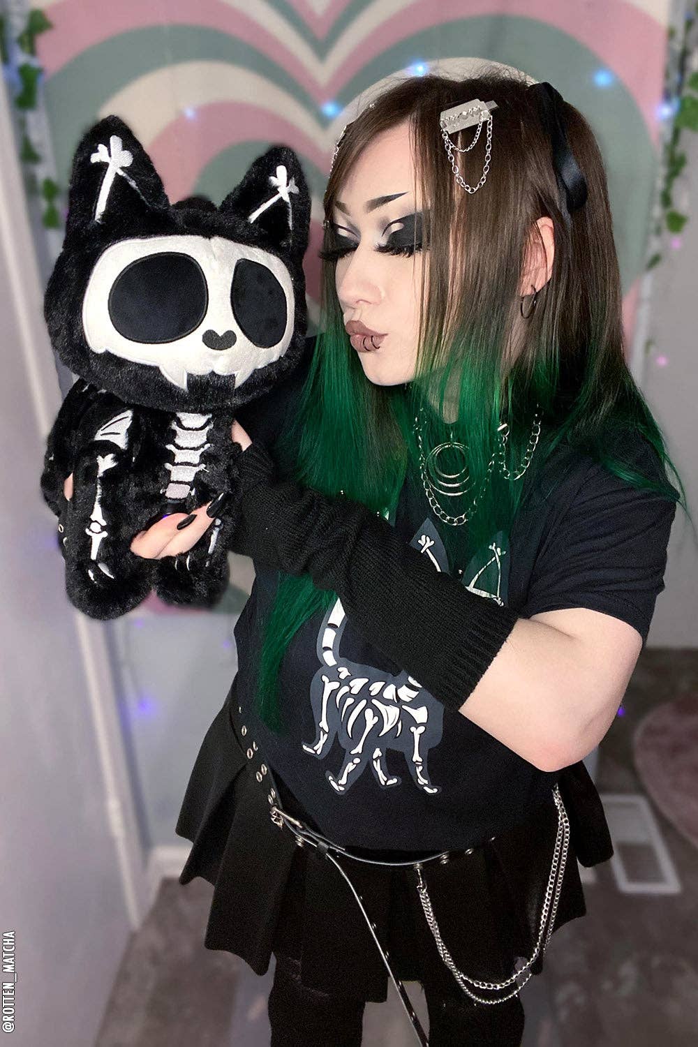Peluche Skelekitty