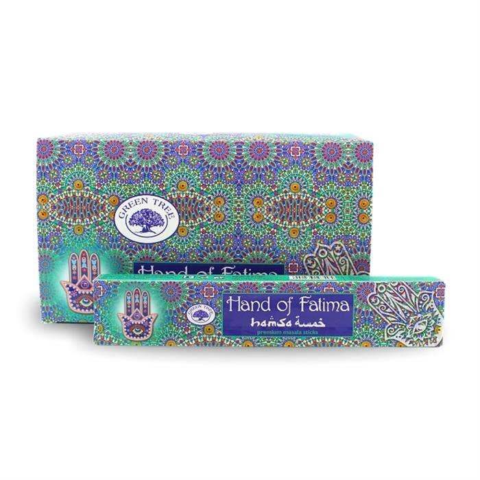Green Tree - Incenso naturale Mano di Fatima Green Tree 15 grammi