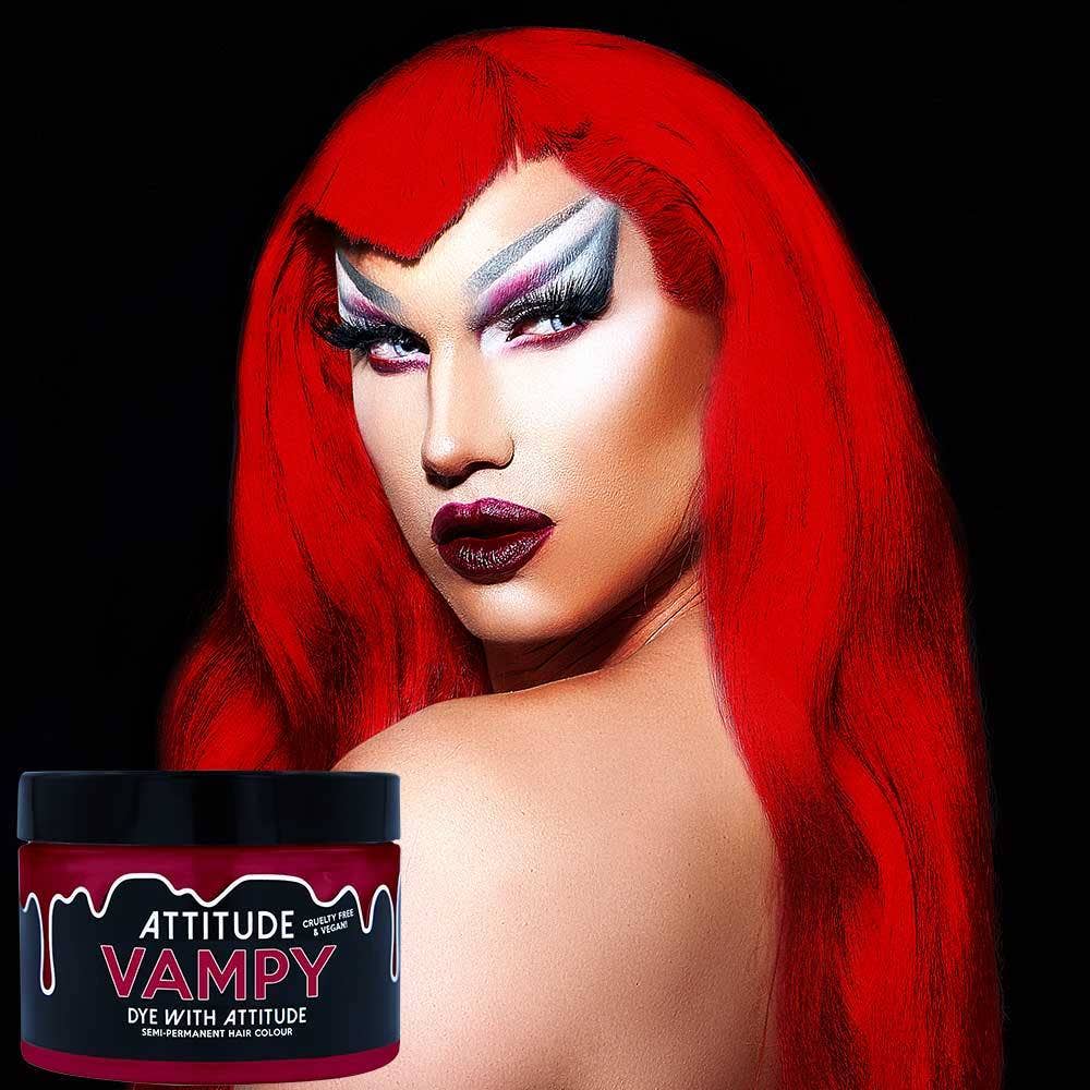 Attitude Hair Dye - Tintura per capelli Vampy Red - Vegana, cruelty-free