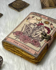 Diario in pelle vintage con stampa The Lover