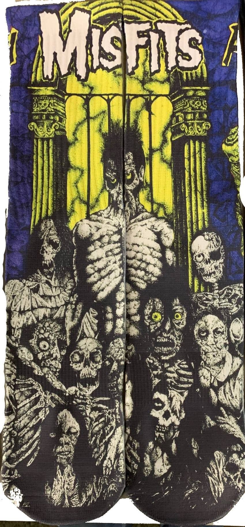Manic Merch - Calzini Misfits- Earth AD Cover