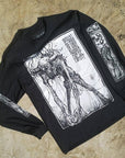 Godmachine Coffee & Philosophy: T-shirt unisex a maniche lunghe