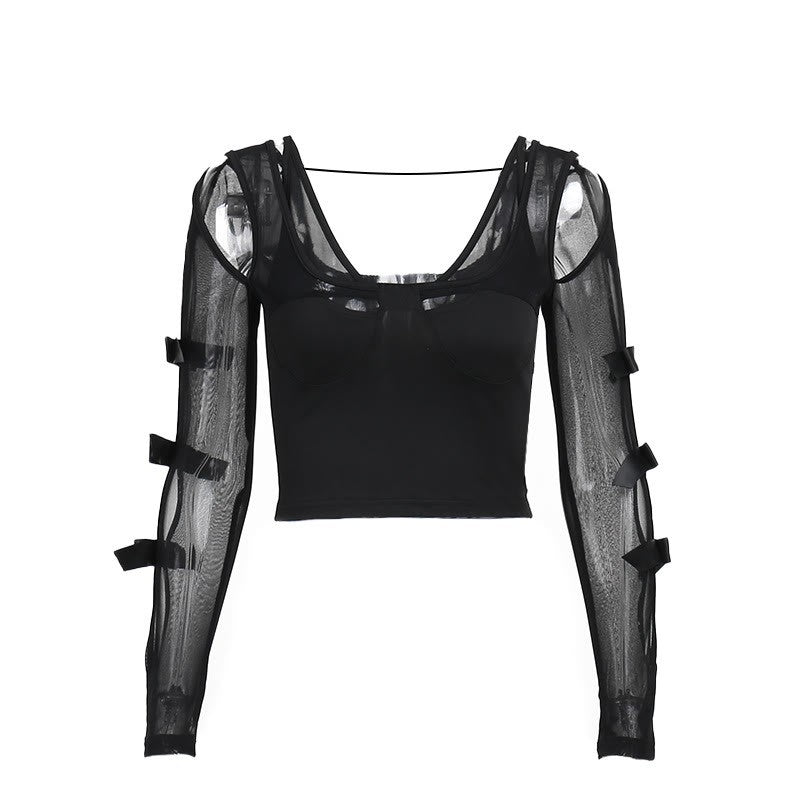 Maglia crop top