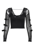 Maglia crop top