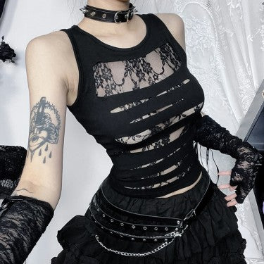 Crop Top tagliato