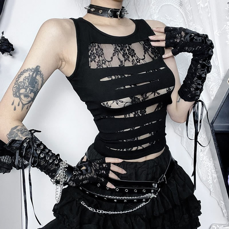Crop Top tagliato