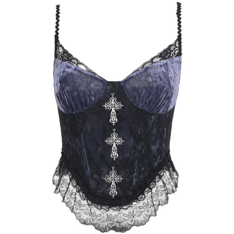 Crop Top Croci viola