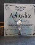 Moondust and Raven - Collana Amuleto con Barattolo Incantato di Afrodite, Gioielli di Cristallo Stregati