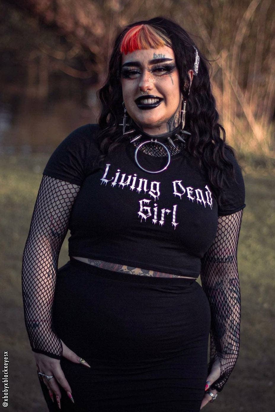 Top corto Living Dead Girl
