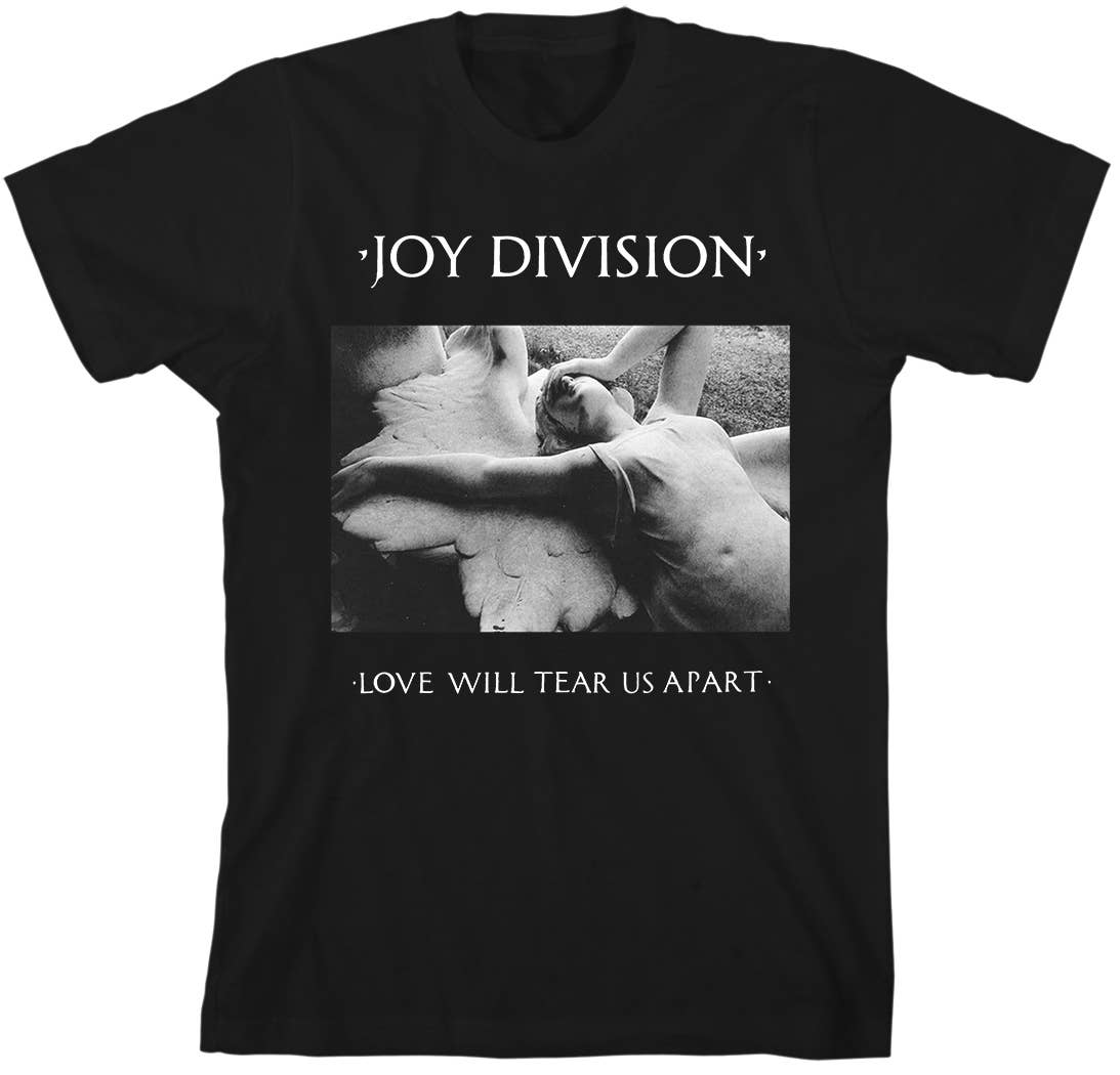Manic Merch - Joy Division- L'amore ci farà a pezzi - Maglietta