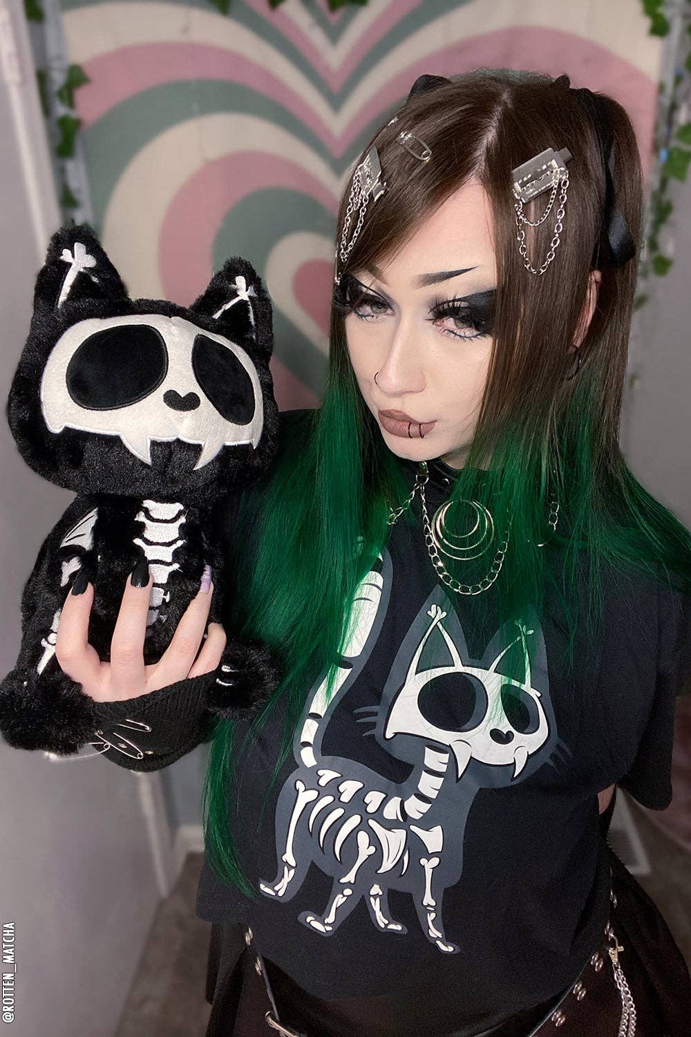 Peluche Skelekitty