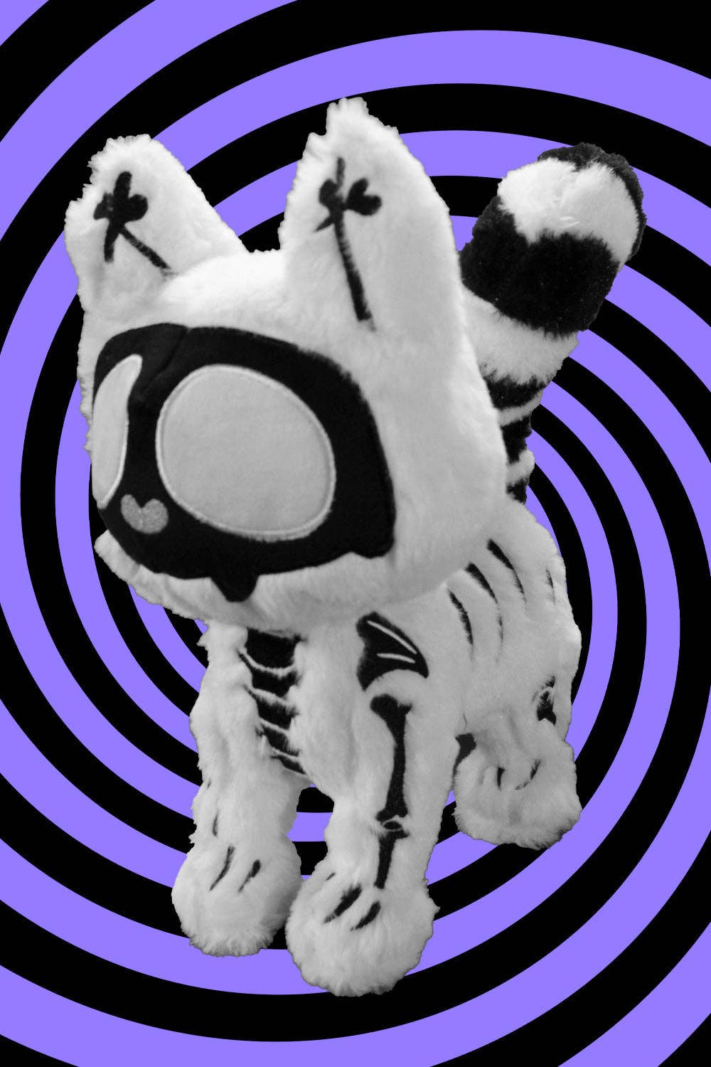 vampirefreaks - Giocattolo di peluche Gatto Fantasma