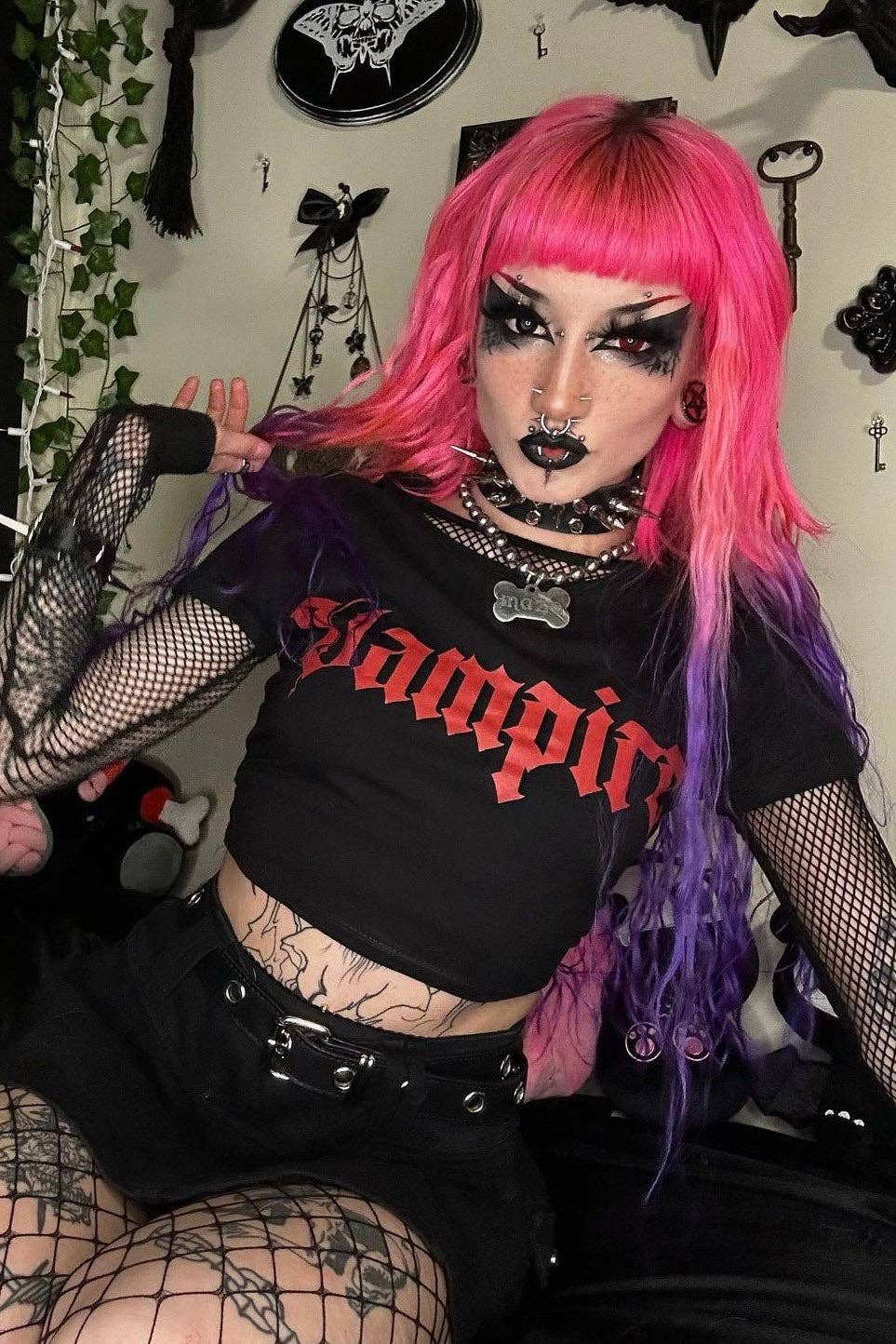 Sono un vampiro Crop Top