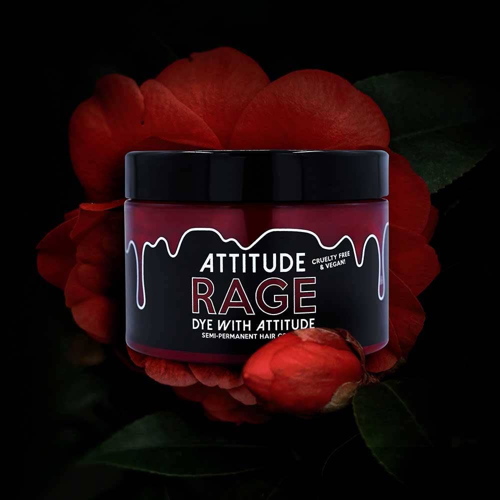 Attitude Hair Dye - Tintura per capelli Rage Red - Vegana, non testata sugli animali