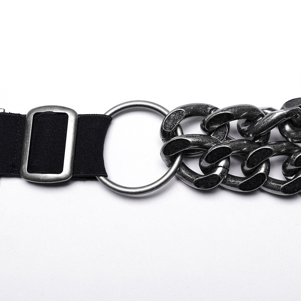 Punk rave harness catena