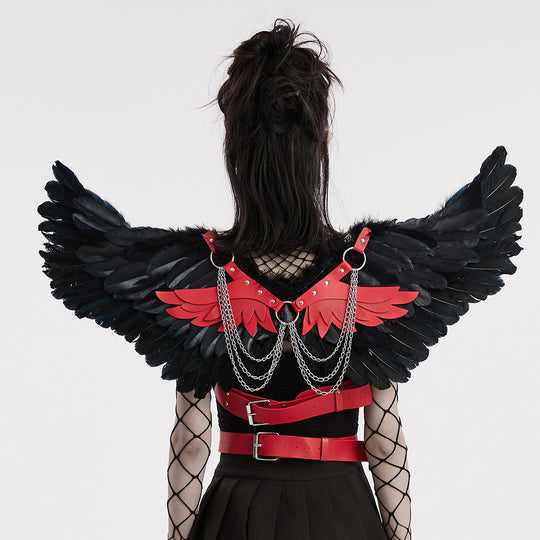 Punk rave harness ali