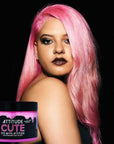 Attitude Hair Dye - tintura per capelli rosa pastello, vegana, cruelty-free