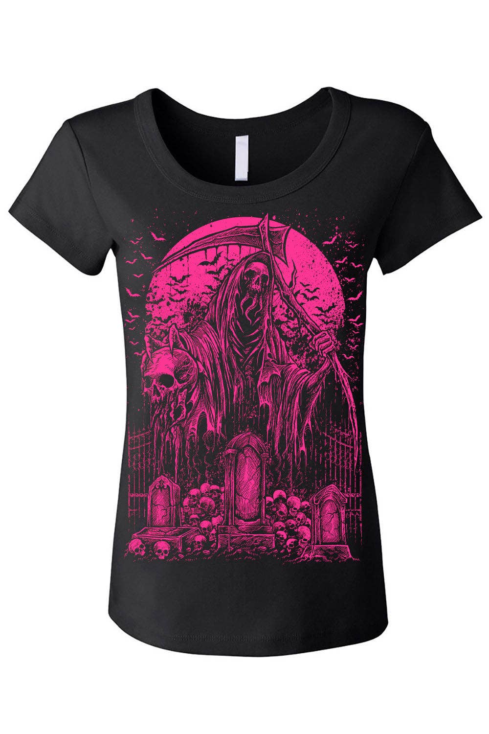Maglietta Graveyard Grim Reaper
