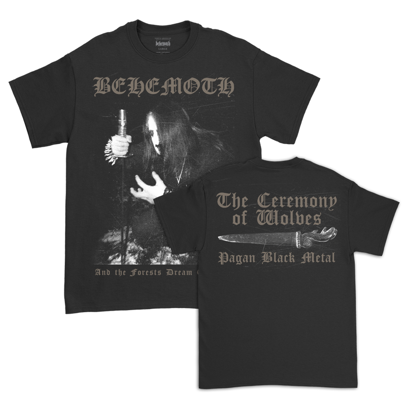 Manic Merch - Behemoth - Ceremony of Wolves - Maglietta