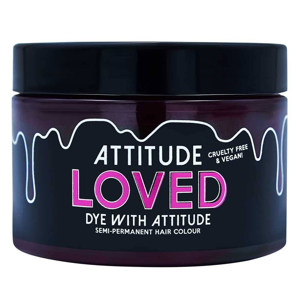 Attitude Hair Dye - Tinta per capelli Loved Pink, vegana, non testata sugli animali