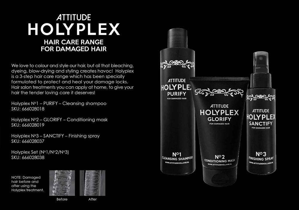 Attitude Hair Dye - Set per la cura dei capelli Holyplex - Vegano, non testato sugli animali
