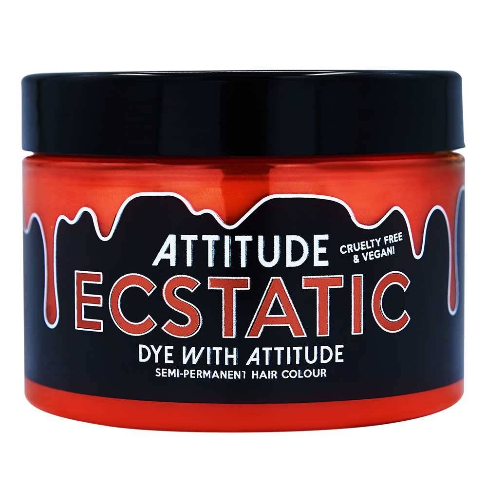 Attitude Hair Dye - Tintura per capelli Ecstatic Orange, vegana, cruelty-free