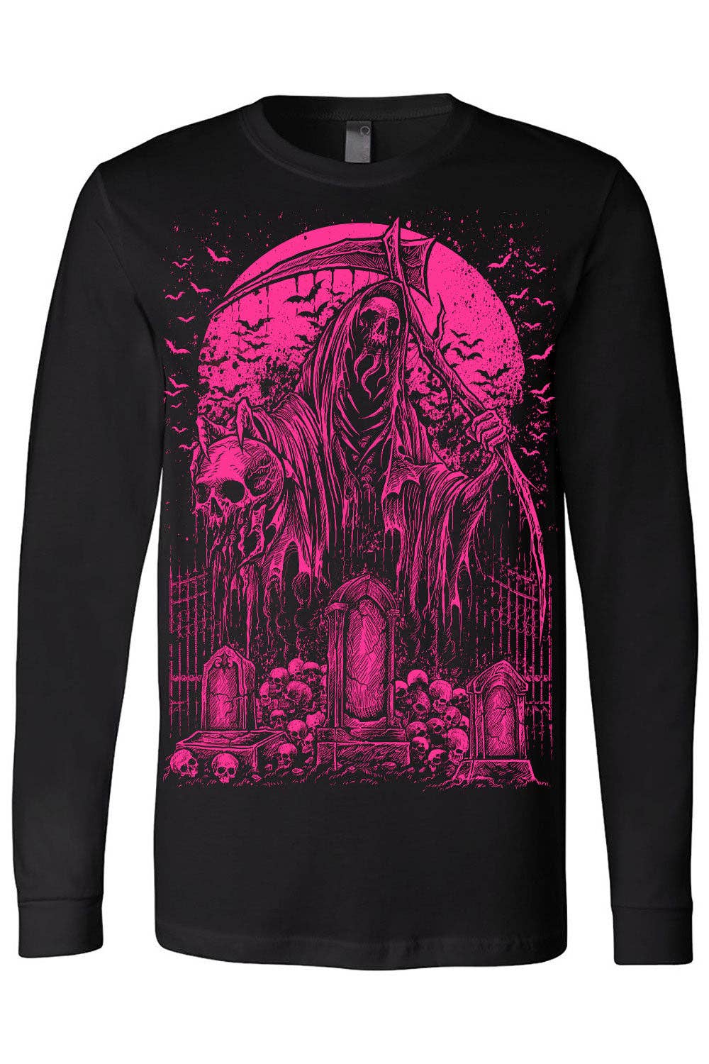 Maglietta Graveyard Grim Reaper