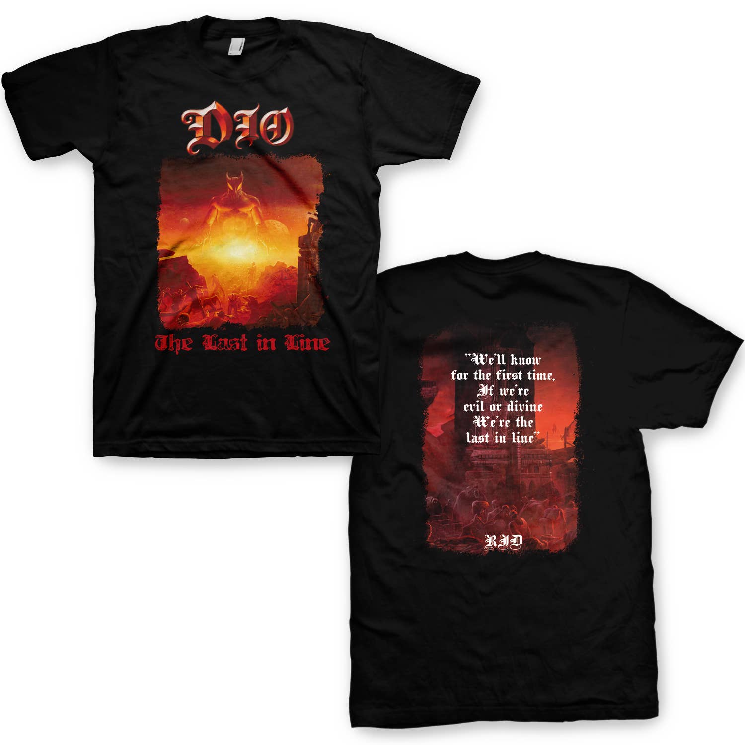 T-shirt  Dio - Last in Line