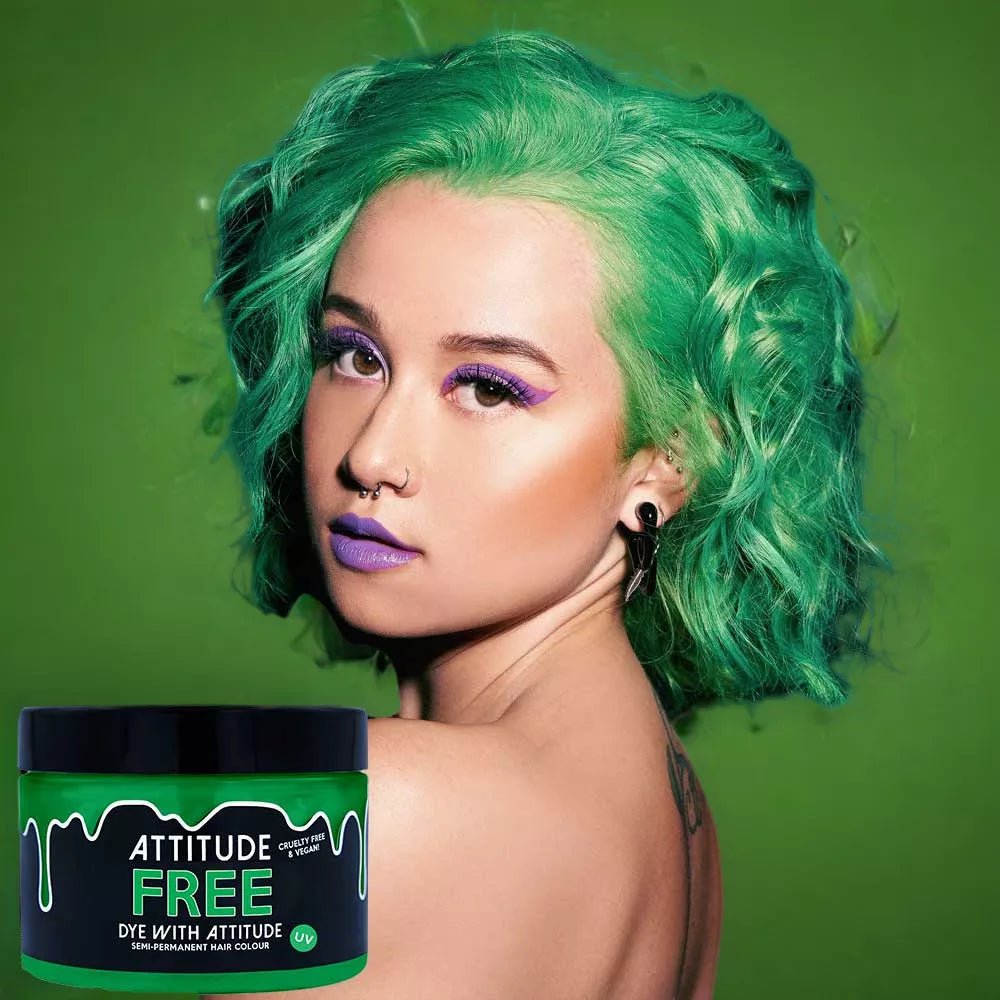 Attitude Hair Dye - tinta verde per capelli , vegana, cruelty-free
