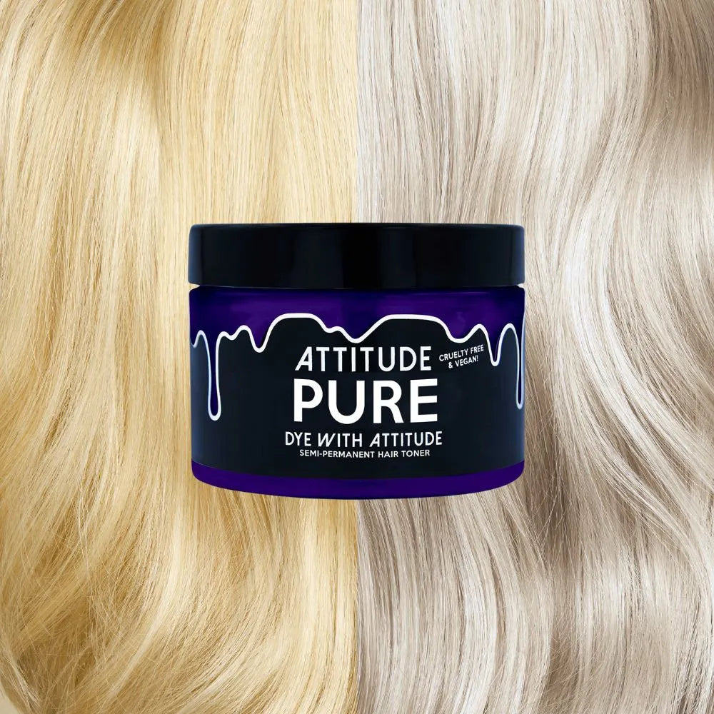 Attitude Hair Dye - tinta per capelli Pure (White Toner)vegana, cruelty-free