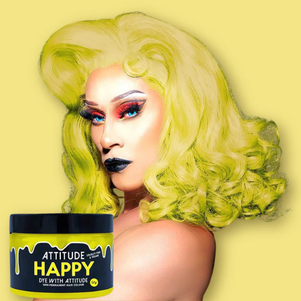 Attitude Hair Dye - tinta per capelli Happy,vegana, cruelty-free