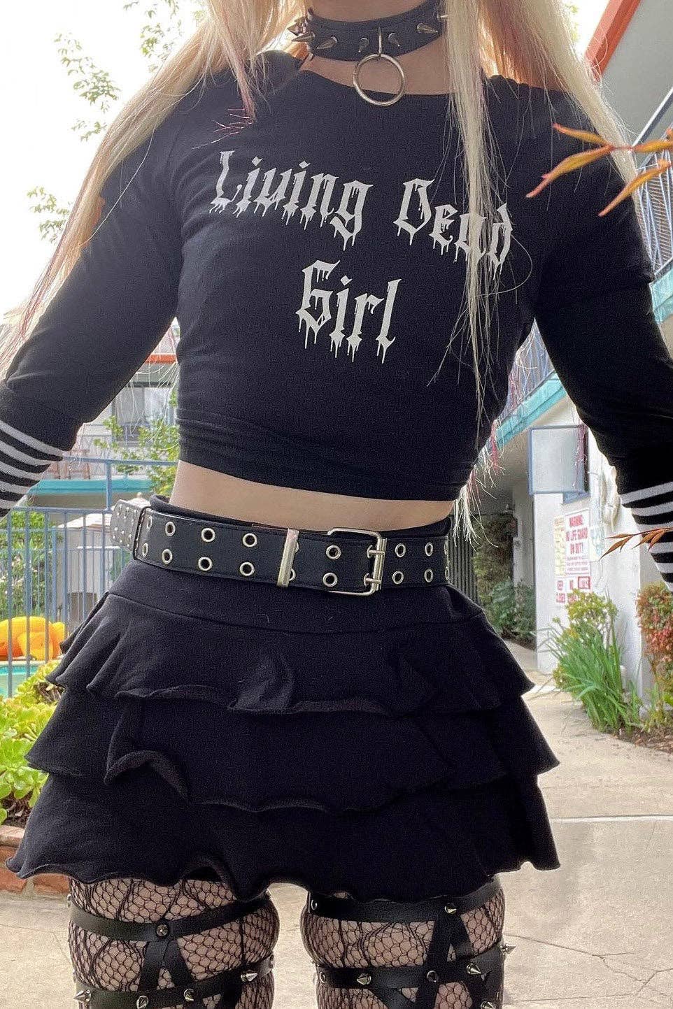 Top corto Living Dead Girl