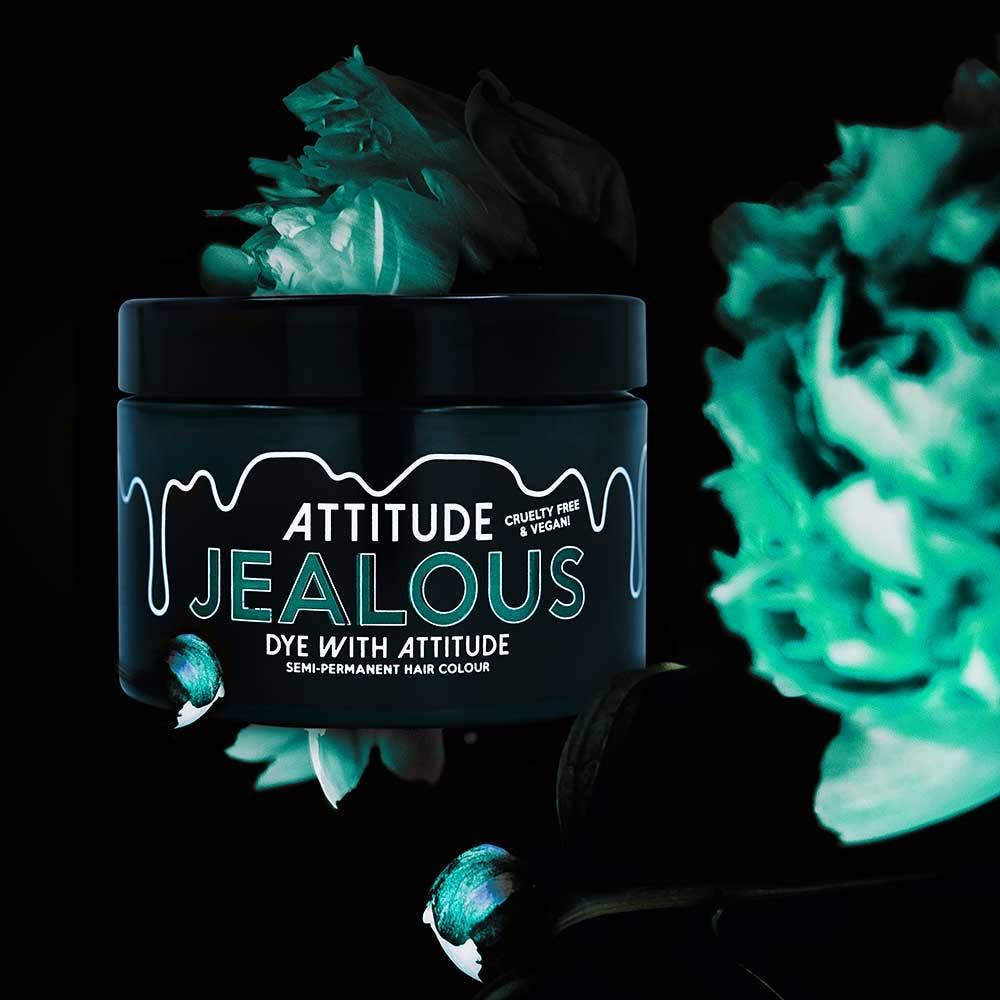 Attitude Hair Dye - Tintura per capelli Jealous Green - Vegana, cruelty-free