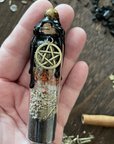 Moondust and Raven - Barattolo Protection Spell, Intention Jar, Bottiglia Witch's Spell