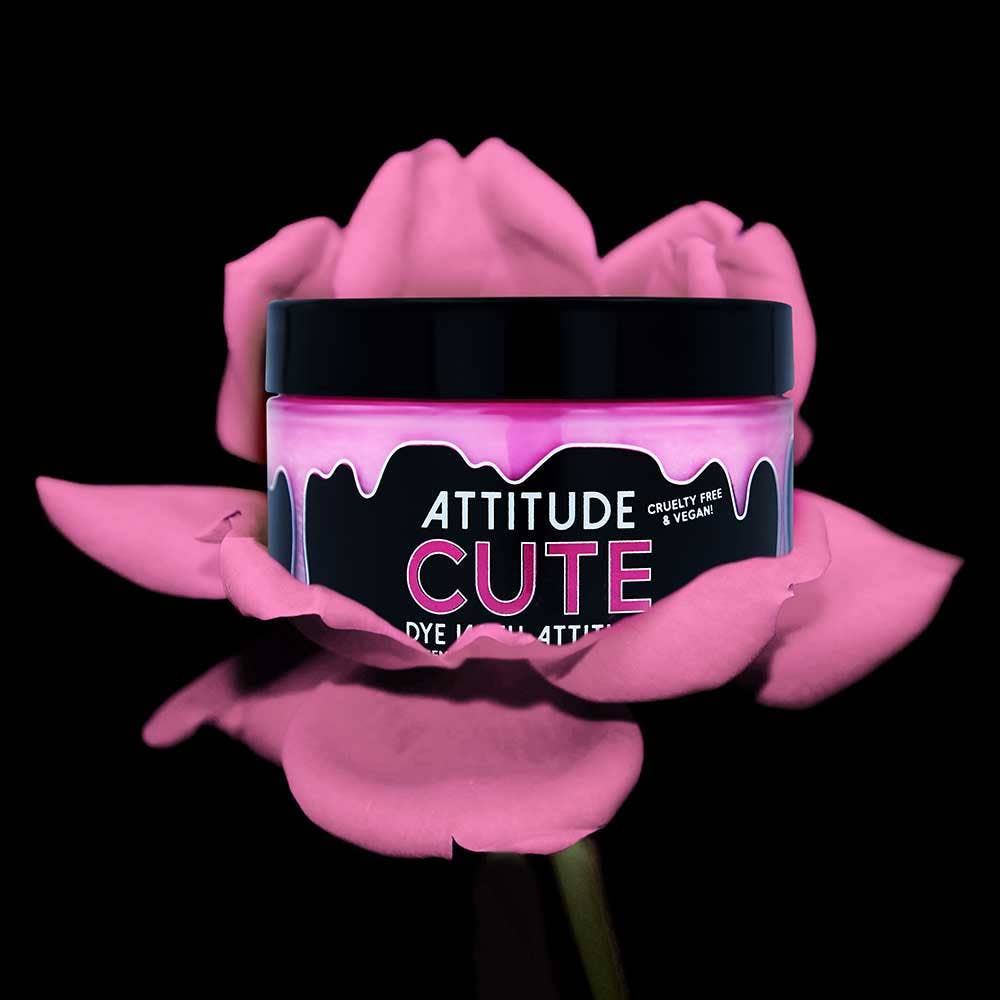 Attitude Hair Dye - tintura  per capelli rosa pastello, vegana, cruelty-free