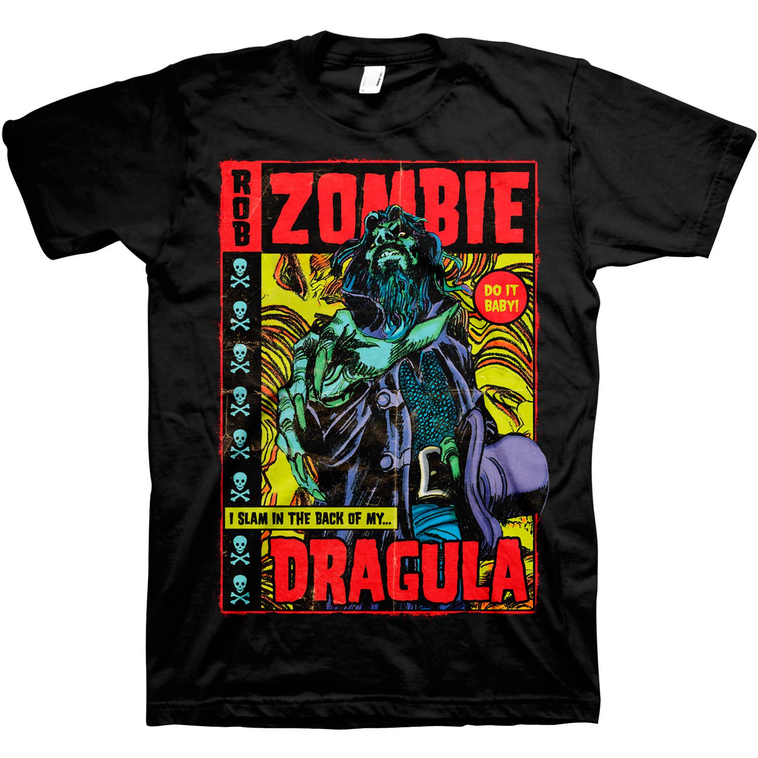 Manic Merch - Rob Zombie - Dragula - Maglietta
