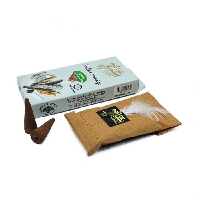 Green Tree - Coni di riflusso Jumbo Native Soul - Smudge curativo
