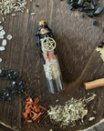 Moondust and Raven - Barattolo Protection Spell, Intention Jar, Bottiglia Witch's Spell