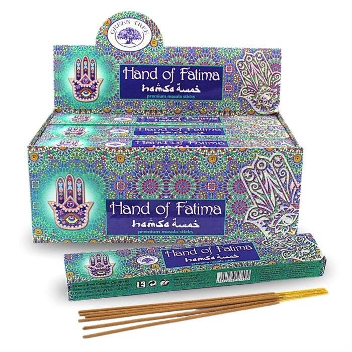 Green Tree - Incenso naturale Mano di Fatima Green Tree 15 grammi