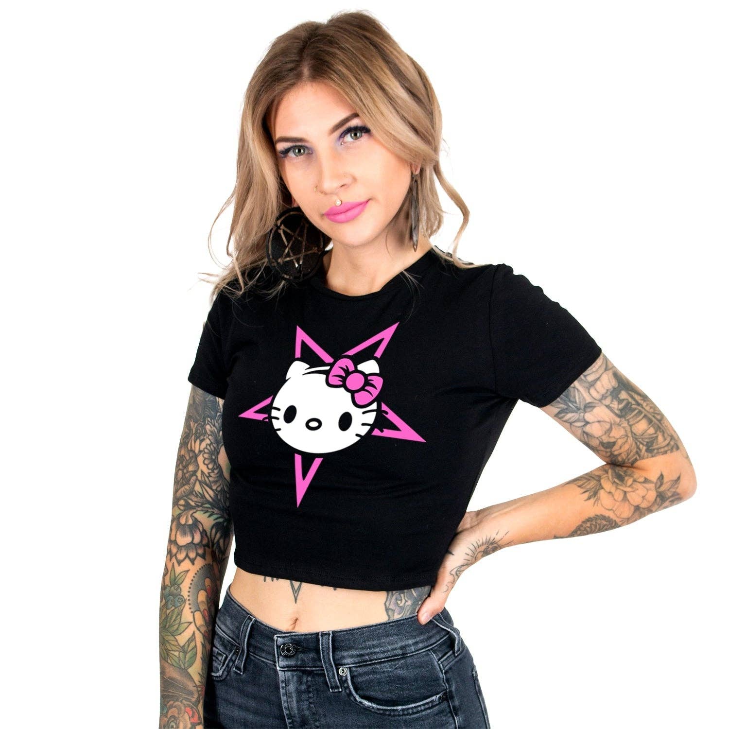 Crop Top Hello Kitty Too Fast hi