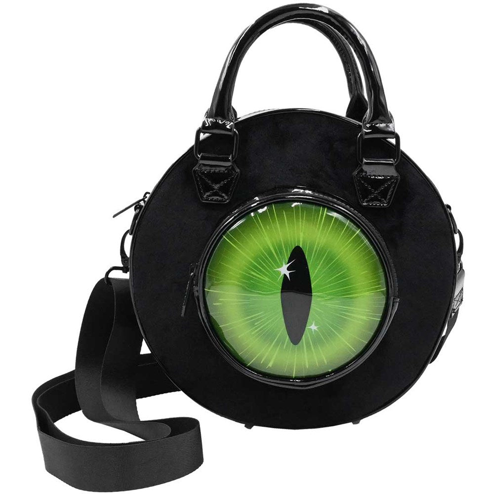 KREEPSVILLE 666 BORSA ZAINO GATTO NERO EYEBALL