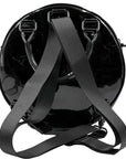 KREEPSVILLE 666 BORSA ZAINO EYEBALL NERO GLITTER