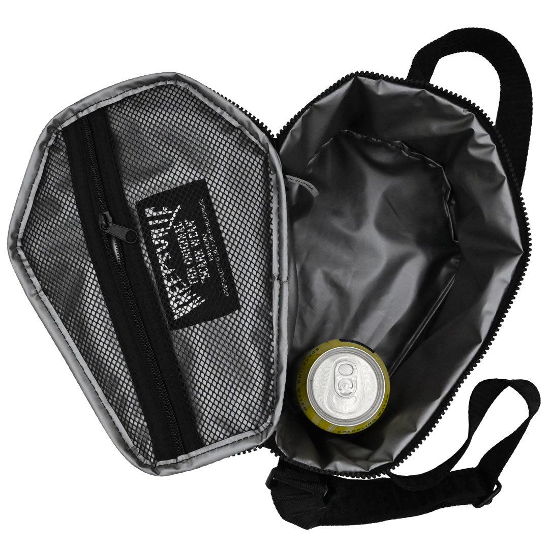 SPOOKY RIP COFFIN INSULATED LUNCH BAG
