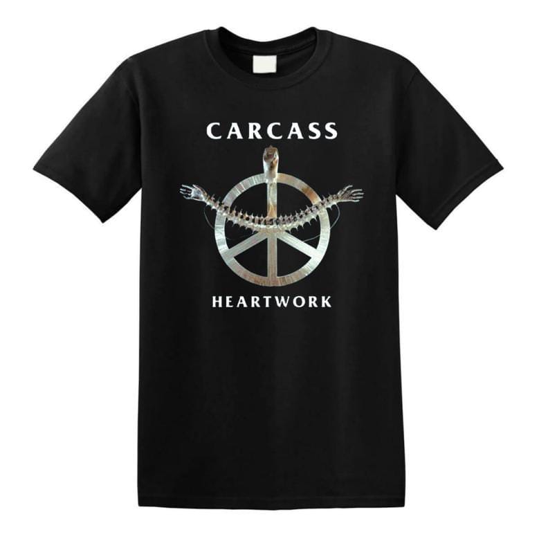 T-shirt Carcass - Heartwork