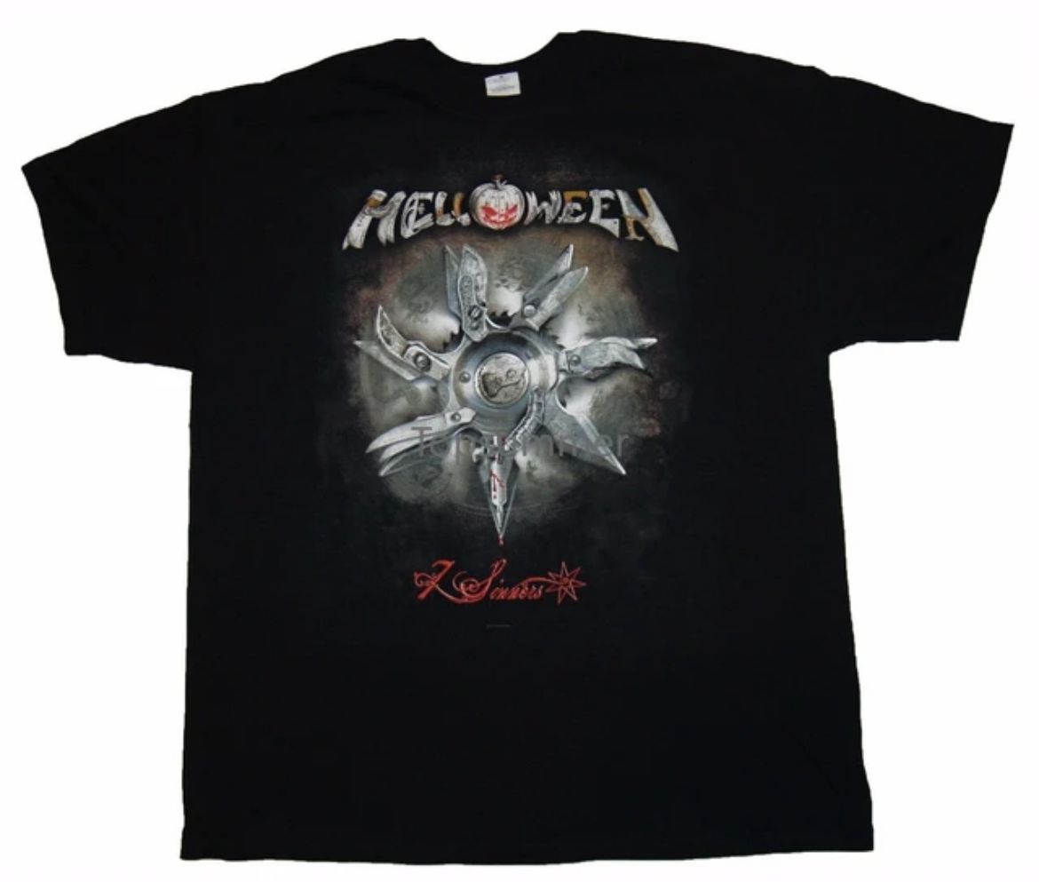 T-shirt Helloween 7 Sinners