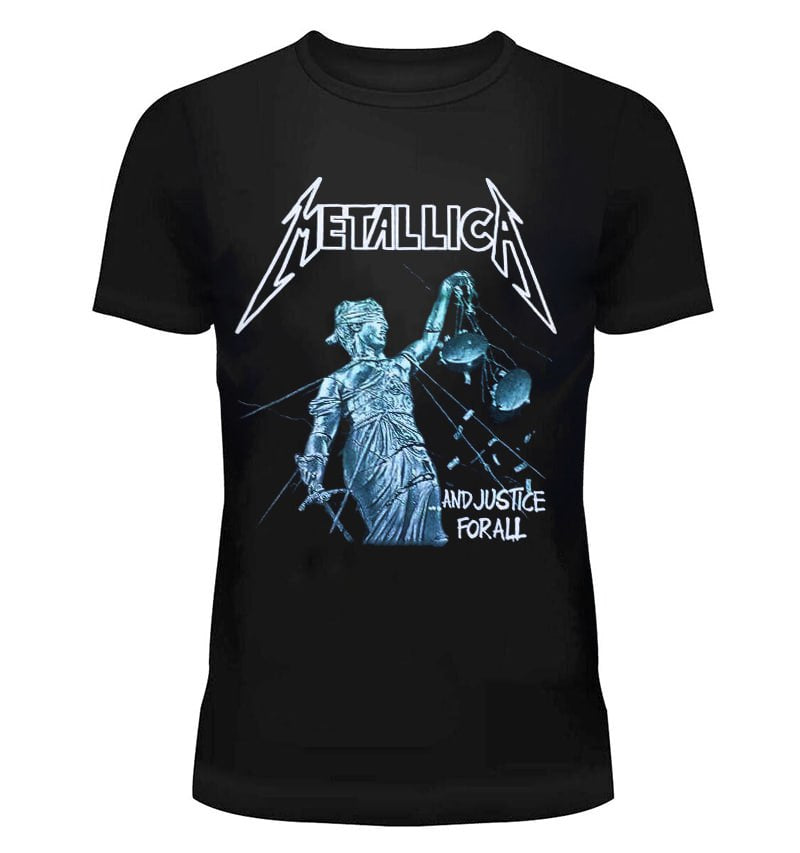 T-shirt Metallica and Justice for All