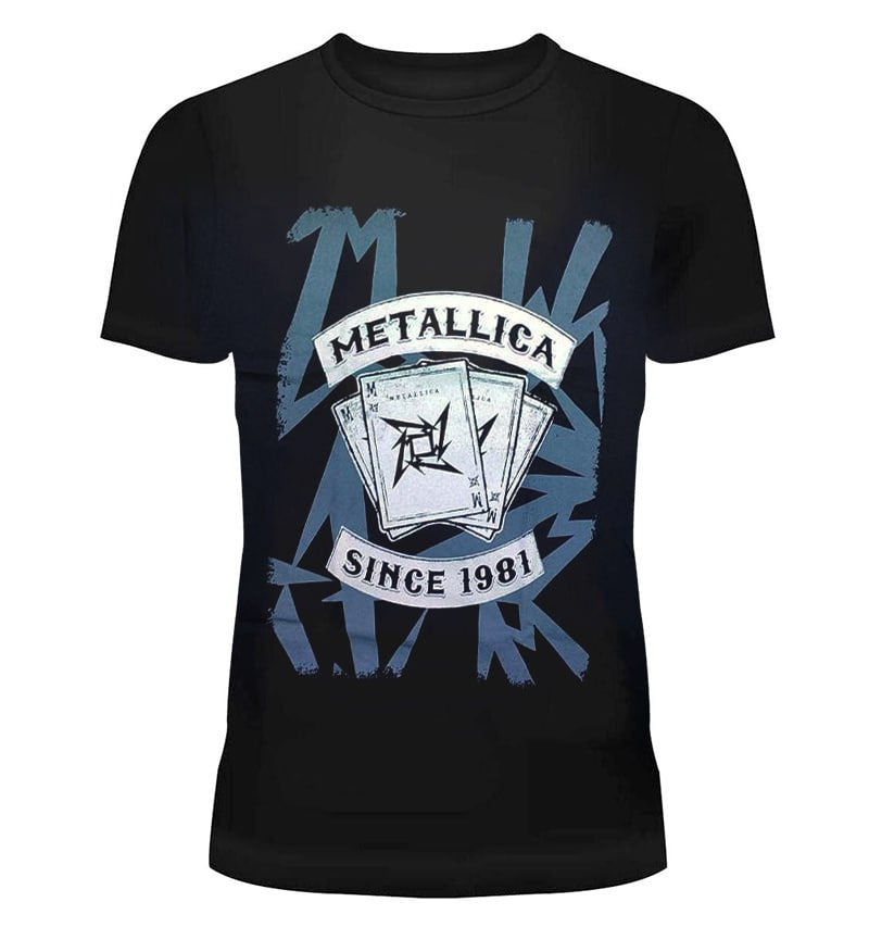 T-shirt Metallica since 1981