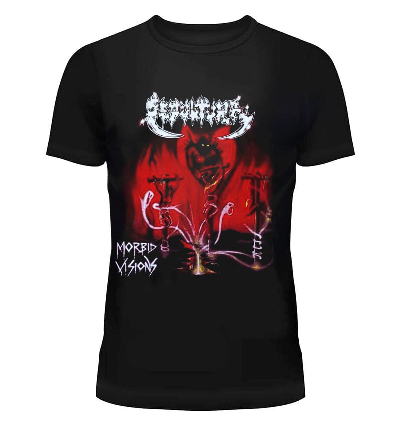 T-shirt Sepultura Morbid Vision